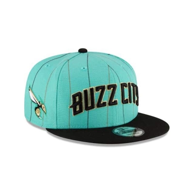 Charlotte Hornets Gorra | New Era NBA City Edition 9fifty Snapback Cap Mexico - Azules